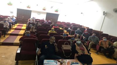 وكيل صحة السويس يجتمع بمديري الإدارات لعرض مأتم انجازه من مهام