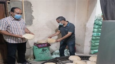 بالصور.. حملات تموينية على المخابز والمحال بمدينة اجا بالدقهلية