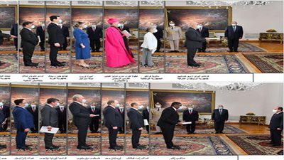 السيسى يتسلم أوراق اعتماد 15 سفيرا جديدا