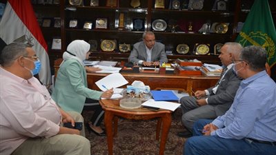 محافظ القليوبية يجتمع بنائب رئيس جهاز النقل البري لتقديم خدمة متميزة للنقل الجماعي 