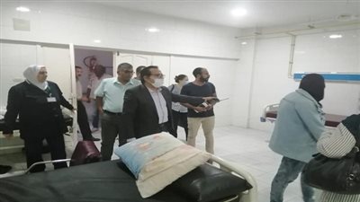 وكيل صحة السويس يتفقد المستشفي العام إستعدادآ لإعتمادها في برنامج الزمالة المصرية 