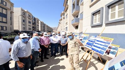 وزير الإسكان ومحافظ جنوب سيناء يتفقدان مشروع تطوير مناطق الرويسات بمدينة شرم الشيخ