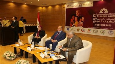 محافظ القاهرة يشارك فى الملتقى الدولى الأول للشباب المبدع 