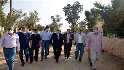 محافظ القليوبية يتفقد مستعمرة الجزام ومستشفى الأمراض النفسية بالخانكة بحضور متدربي البرنامج الرئاسي