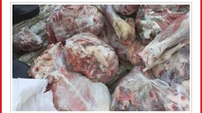 ضبط طن سجق فاسدة داخل مصنع بدار السلام 