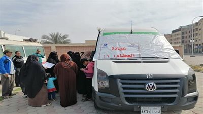 الصحة تطلق 8 قوافل طبية بمختلف التخصصات ضمن مبادرة 