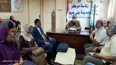 رئيس بني عبيد يجتمع بقيادات الإدارة التعليمية ومديري المدارس استعدادا لأنتخابات مجلس النواب بالدقهلية 