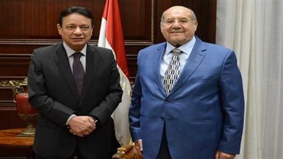 رئيس مجلس الشيوخ لـ كرم جبر: نقدر وسائل الإعلام ودورها في رسم صورة صحيحة لما تمر به مصر