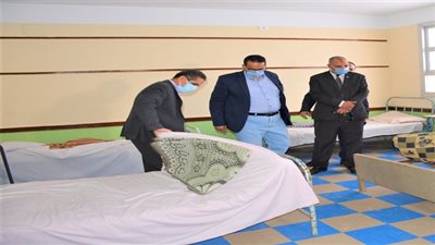 محافظ الغربية يتفقد مقرات مبيت قوات تأمين انتخابات مجلس النواب بزفتي والسنطة