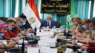 محافظ القليوبية يتابع افتتاح لجان انتخابات مجلس النواب