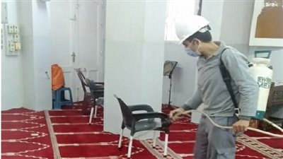 مديرية أوقاف القاهرة تواصل حملتها في نظافة وتعقيم المساجد التابعة لها