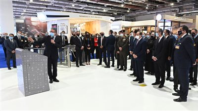 الرئيس السيسي يفتتح معرض ومؤتمر النقل الذكى للشرق الأوسط وأفريقيا