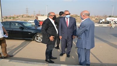 محافظ القليوبية يستقبل مساعد أول وزير التموين ورئيس جهاز تنمية التجارة الداخلية