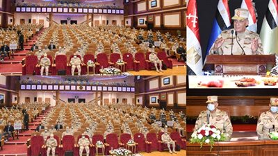 وزير الدفاع: القوات المسلحة تكثف من جهودها في اتجاه تنمية وتعمير سيناء