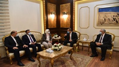 وزيرة الصحة: بحث سبل التعاون مع العراق بالمجالات الصحية والدوائية 