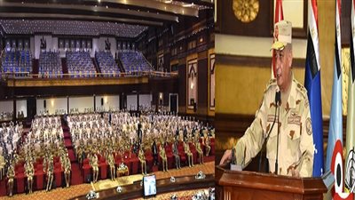 وزير الدفاع والإنتاج الحربى يلتقي مقاتلي الجيش الثاني الميداني 