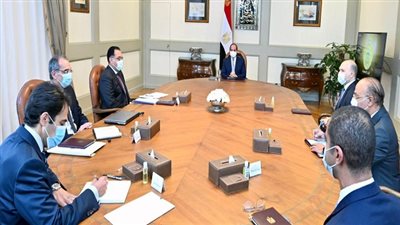 الرئيس السيسى يلتقى الرئيس التنفيذى والعضو المنتدب لـ فودافون العالمية