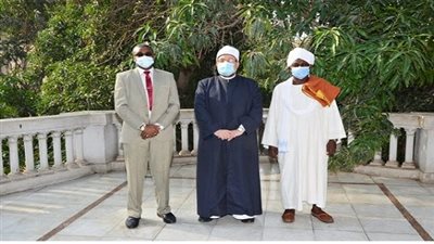 وزير الأوقاف السوداني ورئيس مجمع الفقه يزوران المجلس الأعلى للشئون الإسلامية 