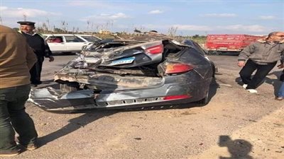 بالأسماء.. الطلاب المصابين في حادث انقلاب طريق رافد جمصه الدولي 