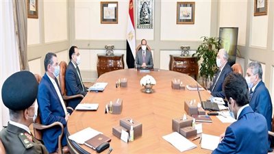 الرئيس السيسي يطلع على مشروعات المزارع السمكية المستقبلية