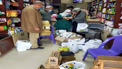 بالصور.. حملات مكثفة على المحلات والمطاعم والاندية والكافيهات والصيدليات بمناسبة اعياد الميلاد