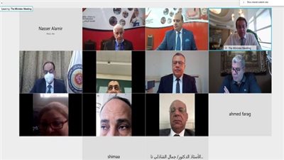 وزير التعليم العالى والبحث العلمى يرأس اجتماع الاتحاد الرياضي المصري للجامعات 
