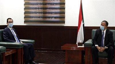 إستقبال حمدوك لـ 