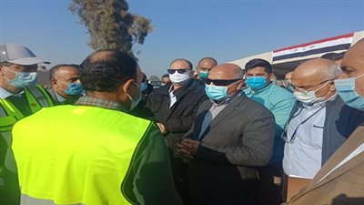 محافظ أسيوط يستقبل وزير النقل لتفقد أعمال تنفيذ مشروع محور ديروط الحر