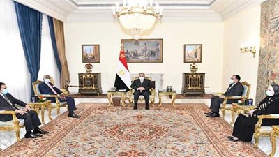 الرئيس السيسى يستقبل السكرتير العام لمنطقة التجارة الحرة القارية الأفريقية