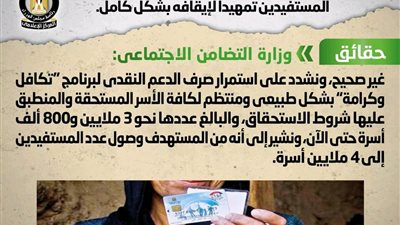 الحكومة تنفى ما تردد عن تجميد برنامج 