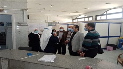 وكيل صحة السويس يتفقد الرعاية المركزة بالمستشفى العام