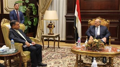 رئيس مجلس الشيوخ يستقبل سفير دولة بنجلاديش بمصر