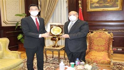 رئيس مجلس الشيوخ يستقبل سفير كوريا الجنوبية