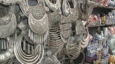 ضبط 9 موازين مخالفة و 1094 جرام مشغولات فضية بدون دمغات