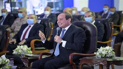 الرئيس السيسي يفتتح المجمع الطبي المتكامل بالاسماعيلية