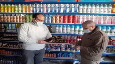 حملات تموينية مكثفة على المخابز والأسواق بمركز اجا بالدقهلية