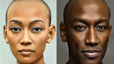 بواسطة الذكاء الاصطناعى.. مصور يكشف عن صورة إخناتون ونفرتيتى