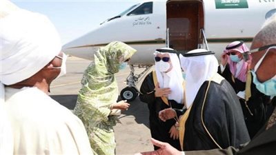 وزير الدولة السعودى لشئون الدول الأفريقية يصل إلى السودان