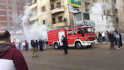 إصابة اثنين فى انفجار أنبوبة غاز بمطعم بالمنصورة ونشوب حريق هائل