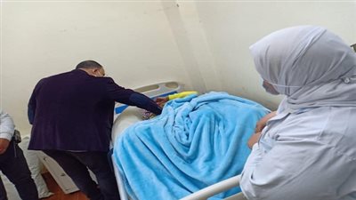 وكيل وزارة الصحة بالسويس يتفقد مركز صحة المسنين ببورتوفيق 