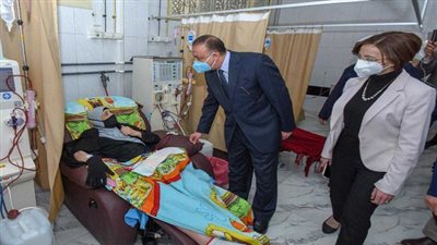 محافظ الإسكندرية يفتتح أعمال التطوير بمستشفى رأس التين العام بتكلفة 3 مليون