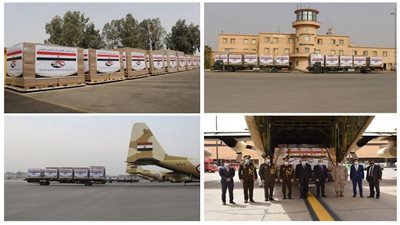 مصر ترسل مساعدات طبية لـ 