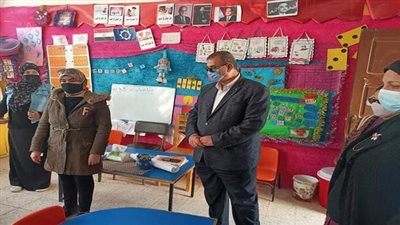 السروي يتفقد عدد من مدارس السويس ويوجه بمراعاة إجراءات الوقاية من كورونا