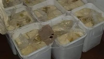 ضبط 11 طن مواد غذائية فاسدة فى حملات تفتيشية 