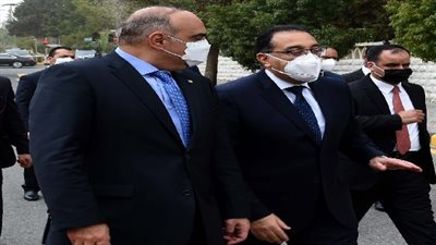 مصطفى مدبولى ينقل تحيات الرئيس السيسى للعاهل الأردنى