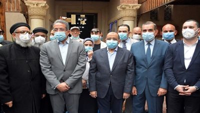 شعراوي والعناني يفتتحان النقطة الثانية في مسار العائلة المقدسة بكفر الشيخ