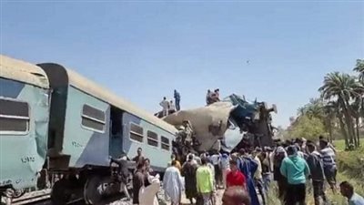 الحكومة تعلن تفاصيل تعويضات المتوفين والمصابين فى حادث قطارى سوهاج