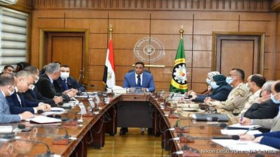 بالصور.. محافظ الدقهلية يلتقي بوفد وزارة التضامن الاجتماعي وممثلي مؤسسة مصر الخير