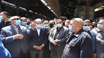 وزير النقل يتفقد للمرة الثالثة خلال أسبوع مرفق السكة الحديد 