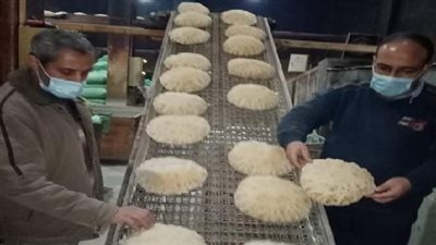 مخابز مخالفة ومواد غذائية منتهية الصلاحية في حملة تموينية بمدينة أجا بالدقهلية  